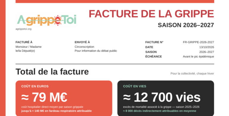 Facture de la grippe